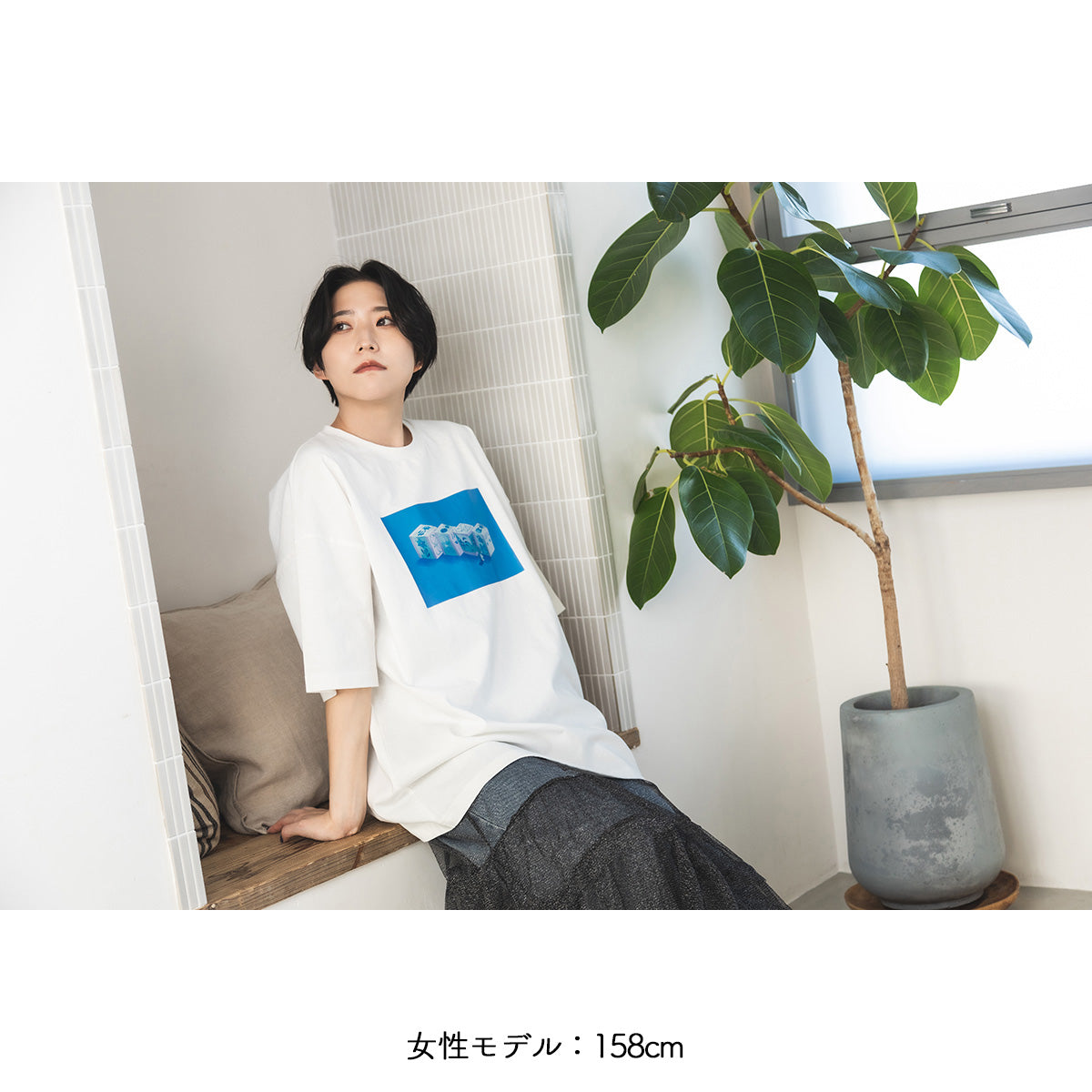 【cielkocka】はんぺんフルーツサンドTシャツ
