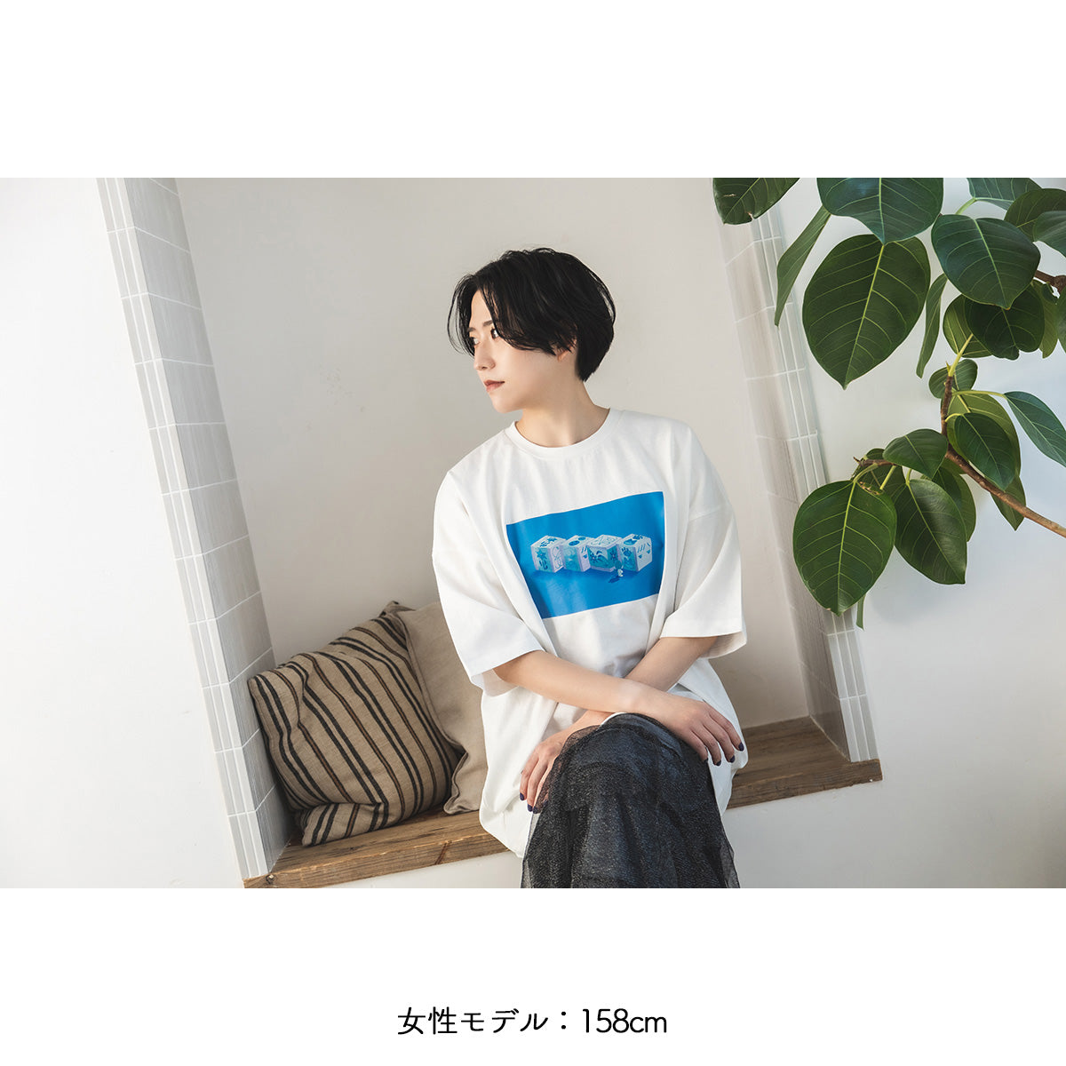 【cielkocka】はんぺんフルーツサンドTシャツ