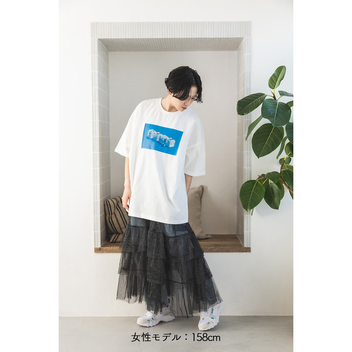 【cielkocka】はんぺんフルーツサンドTシャツ