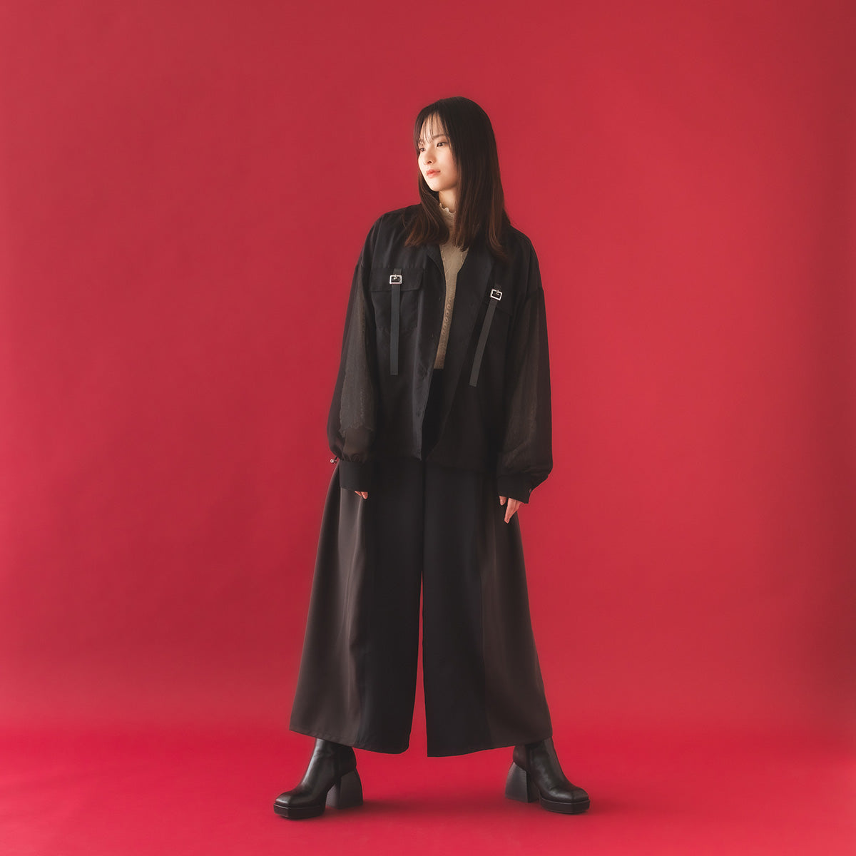 【mew】シアーブルゾン