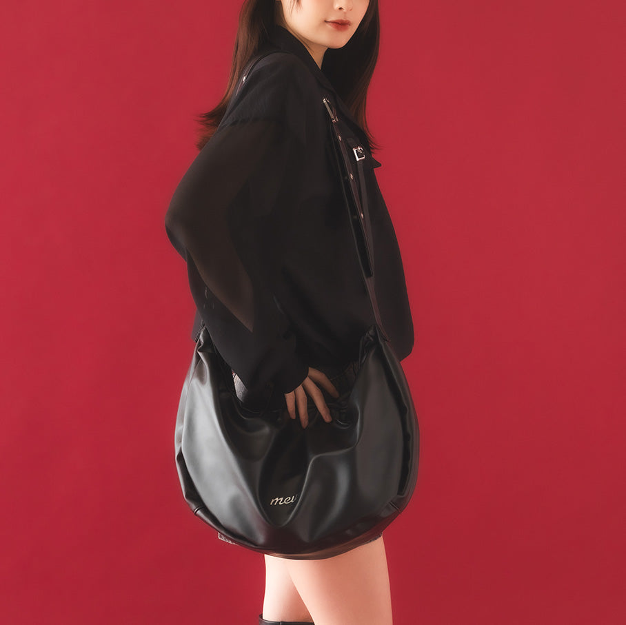【mew】ギャザーショルダーバッグ