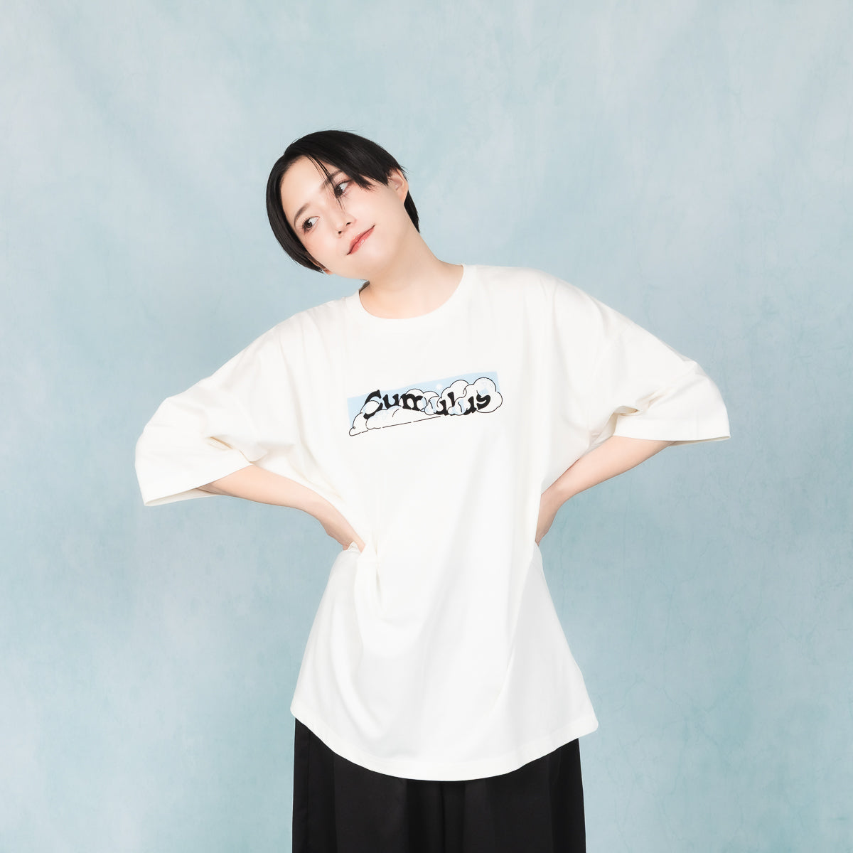 【cielkocka】Cumulus Tシャツ(通常丈)