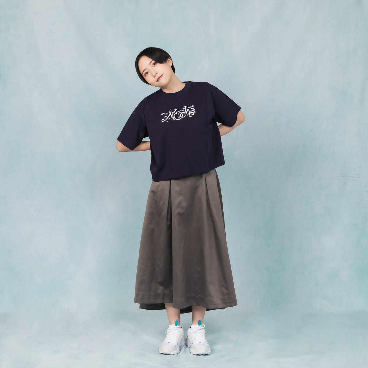 【cielkocka】Noche Tシャツ(ショート丈)