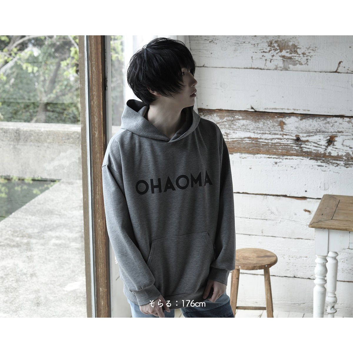 【cielkocka】OHAOMAパーカー