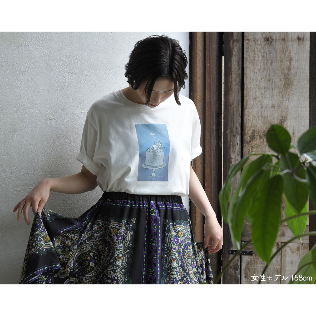 【cielkocka】ノーマルTシャツ(ケーキ)