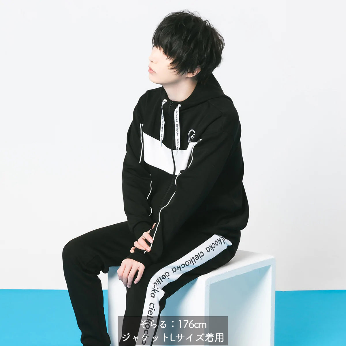 【cielkocka SPORTS】フードジャケット