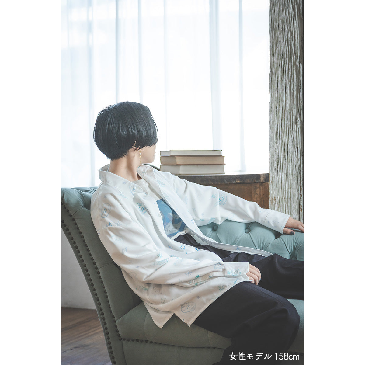 【cielkocka】はんぺんブレッドTシャツ