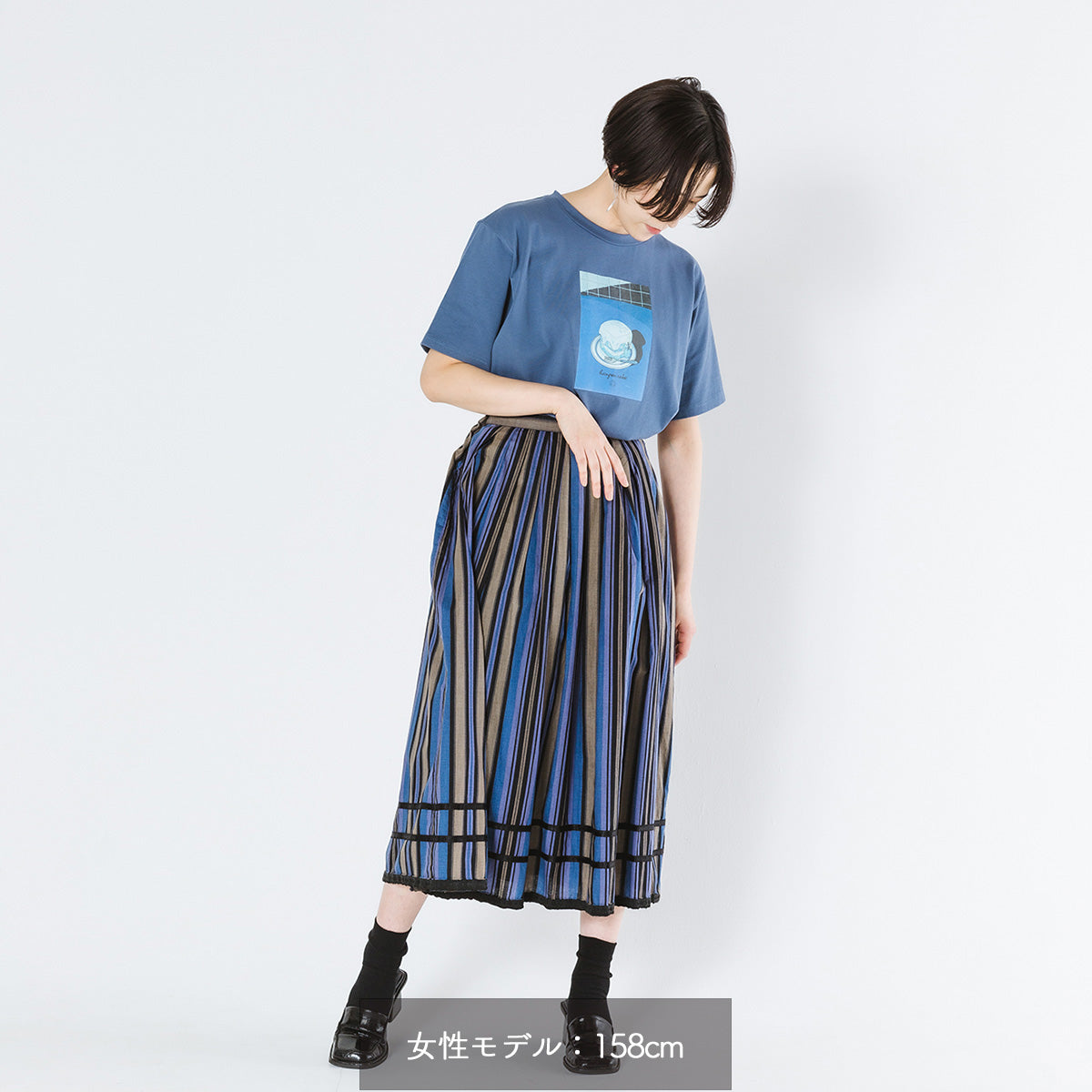 【cielkocka】はんぺんケーキTシャツ