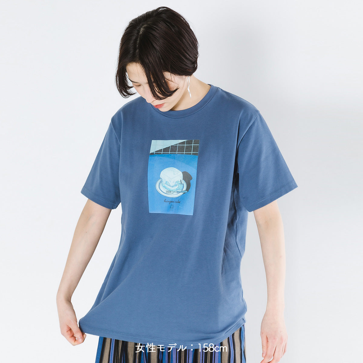 【cielkocka】はんぺんケーキTシャツ