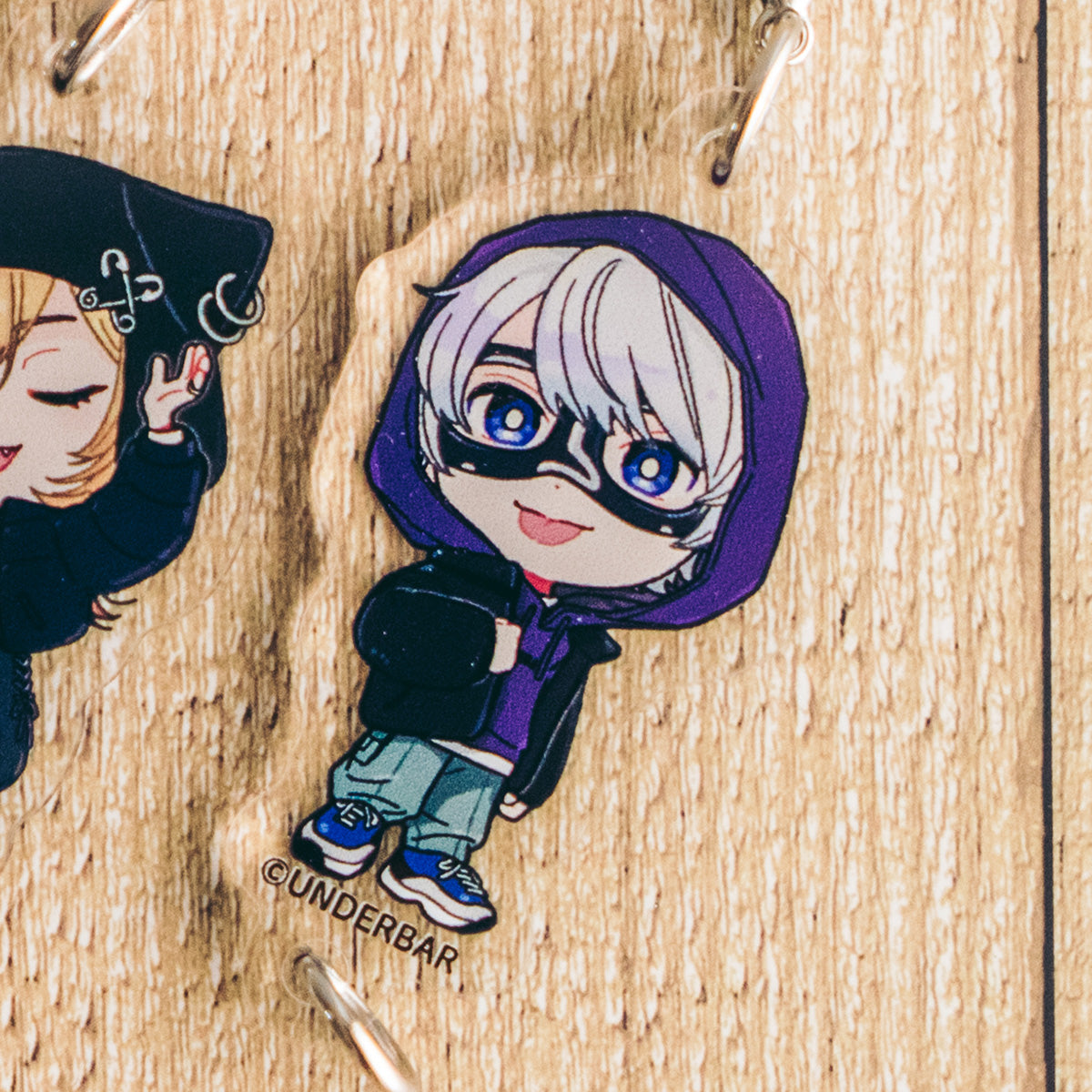 【POP UP Shop】つながるアクキー(そらる/96猫/アンダーバー/はんぺんくん)