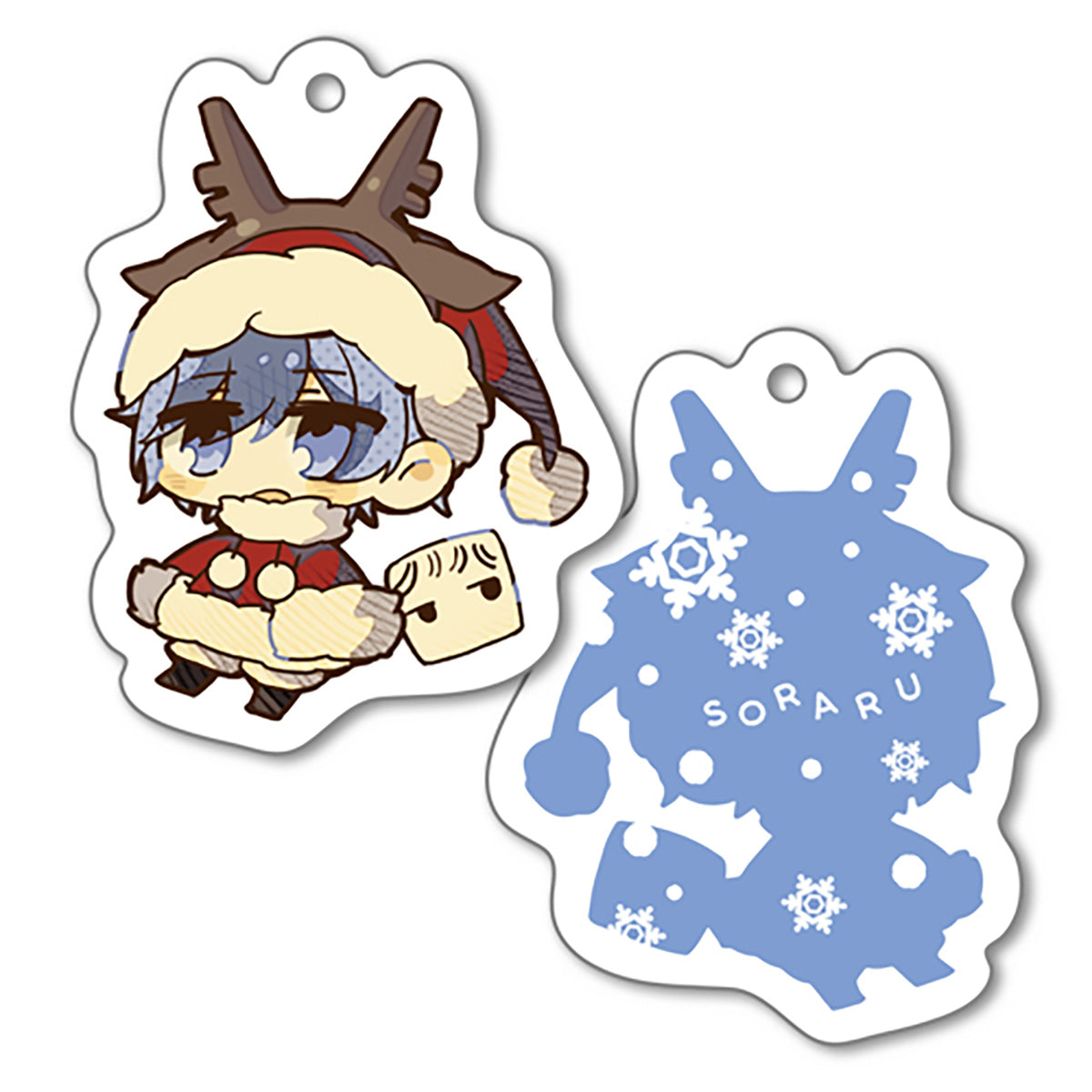 【そらる】アクリルキーホルダー クリスマス会ver.(そらまふうらさかのふゆやすみ!)