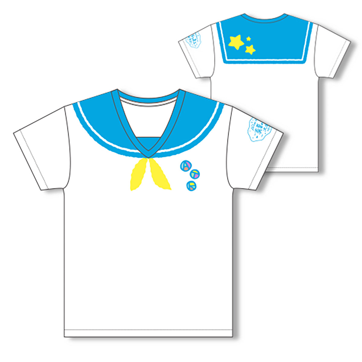 【そらる】セーラー服風Tシャツ(After the Rain 2019 ~真夏のそらまふ大発生!!@富士急ハイランド~)
