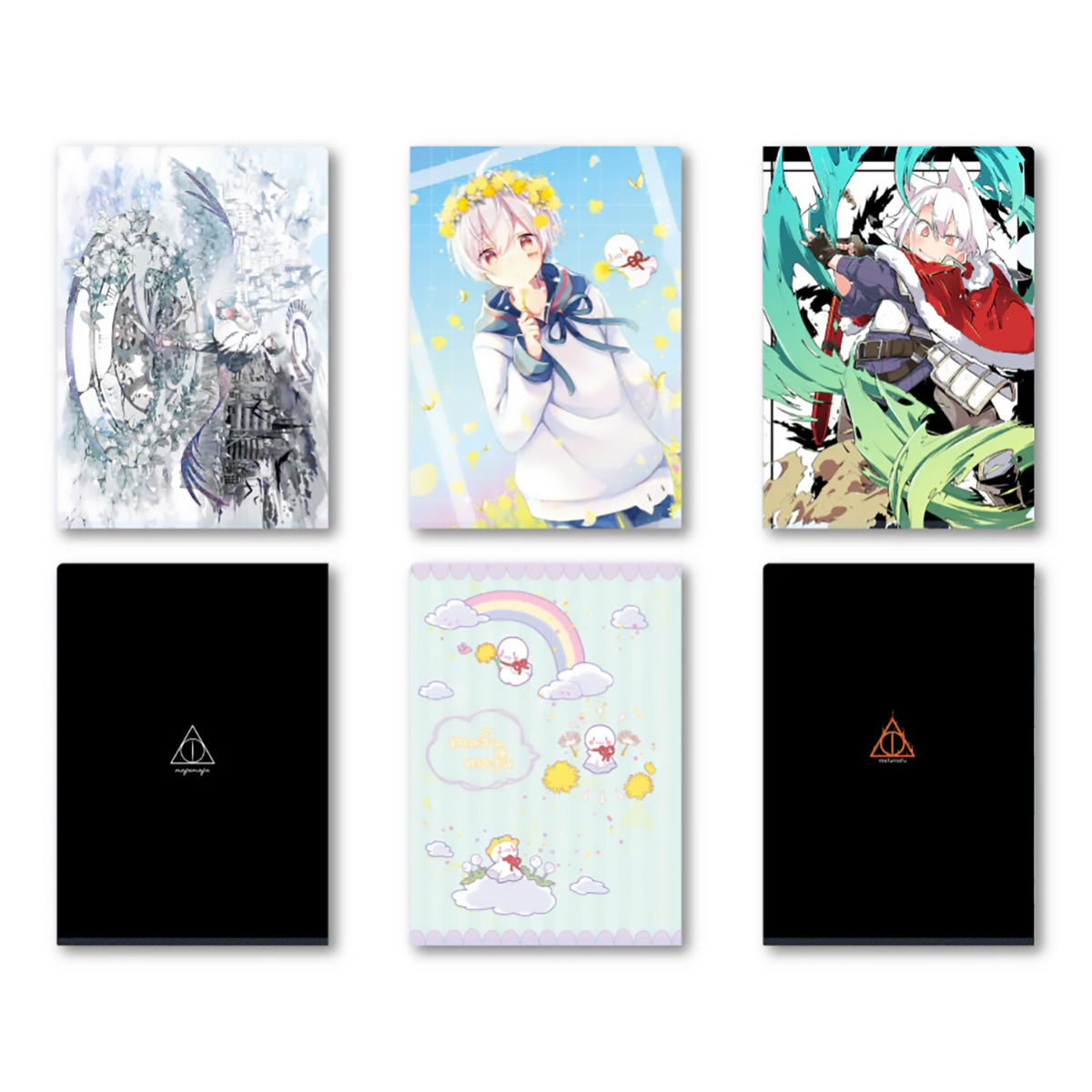 【まふまふ】クリアファイル3種セット(すーぱーまふまふわーるど)
