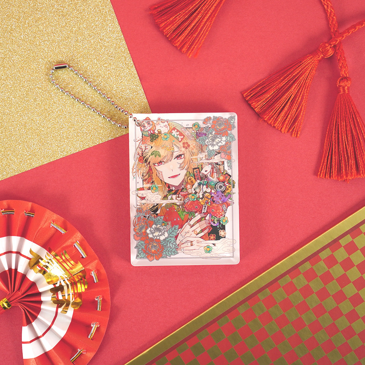 【cielkocka】2026正月アクリルブロックキーホルダー(全3種)