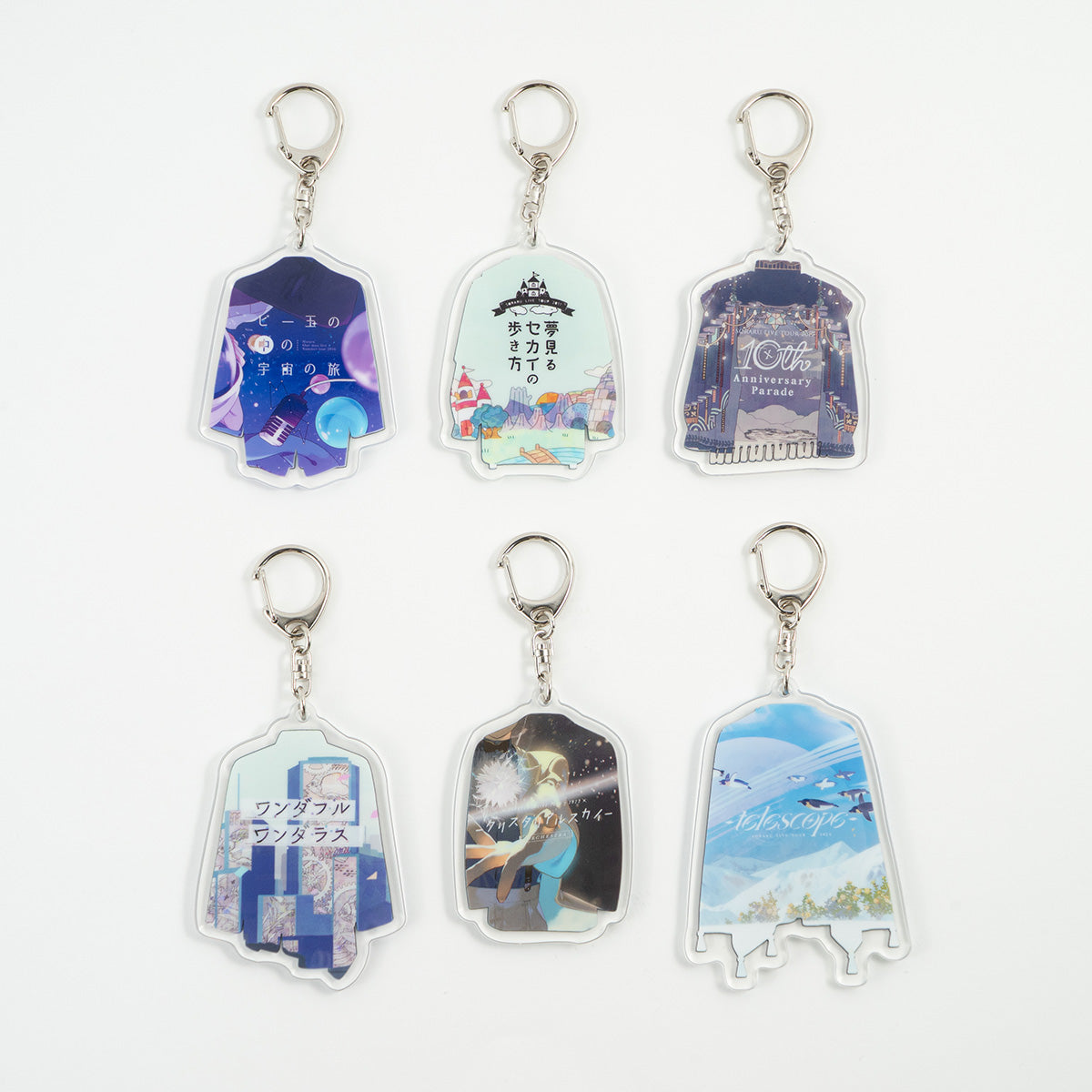 【cielkocka】ランダム衣装アクリルキーホルダー