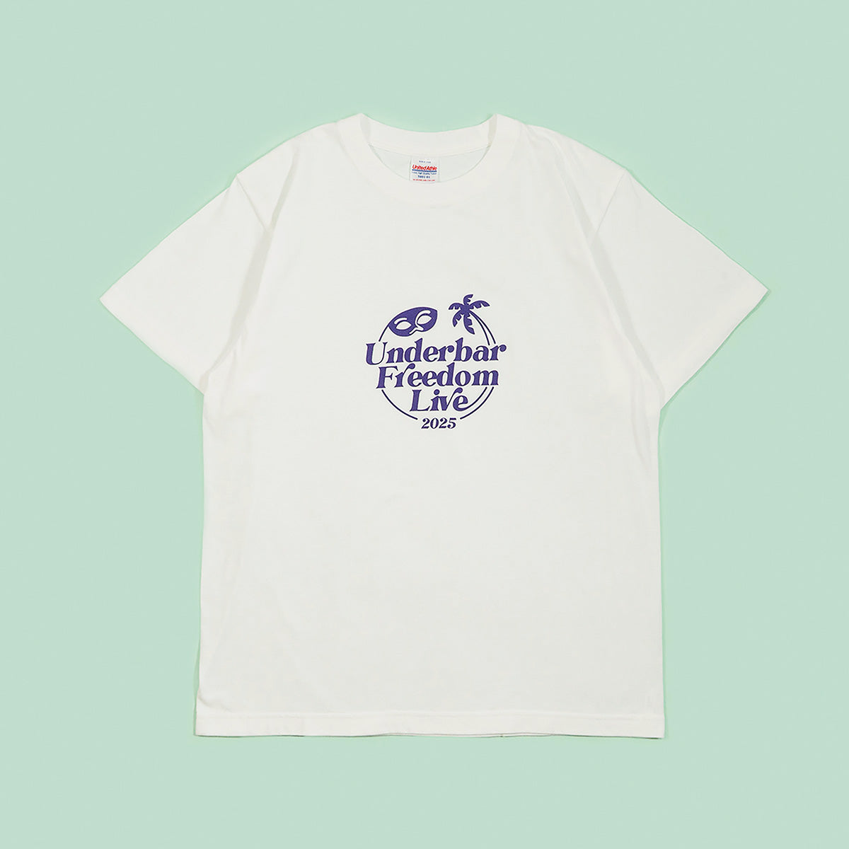 【アンダーバー】フリーダムLIVE 2025 Tシャツ(ホワイト)