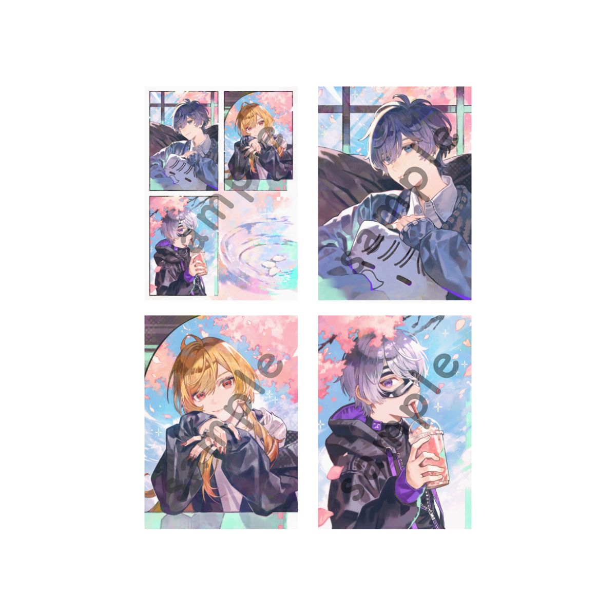 【cielkocka】スプリングブロマイド(全4種)