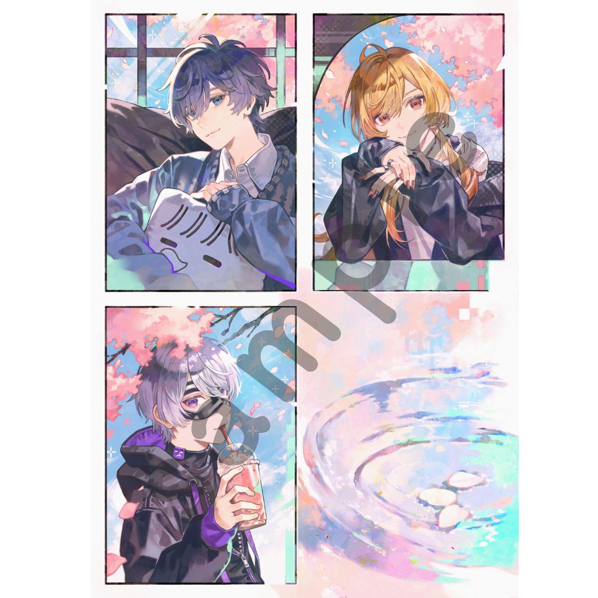 【cielkocka】スプリングブロマイド(全4種)