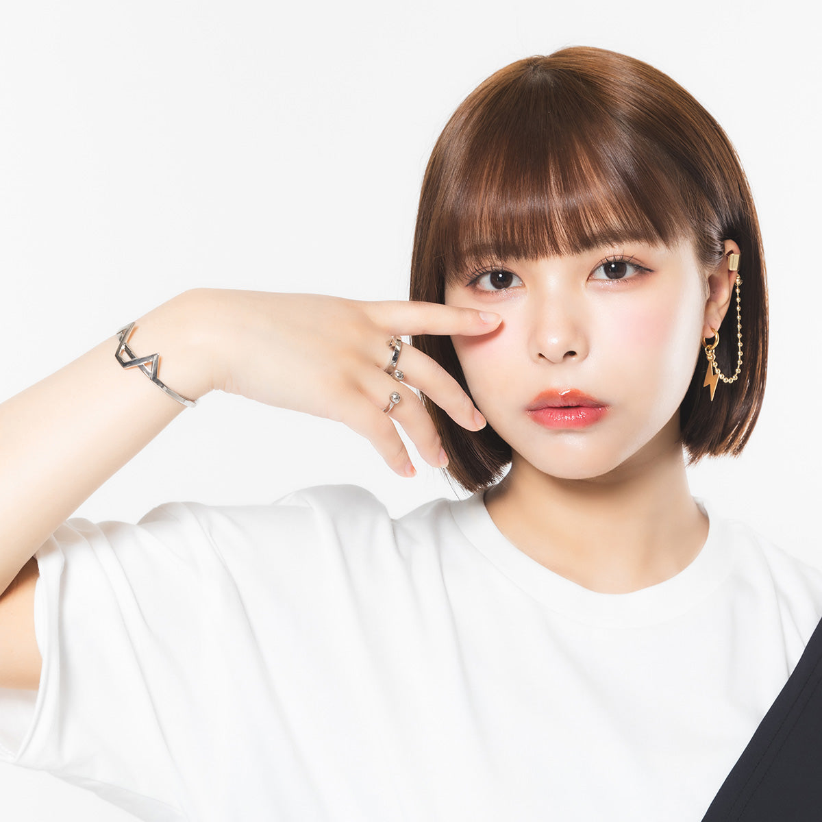 【mew】猫耳バングル(GLD/SLV)