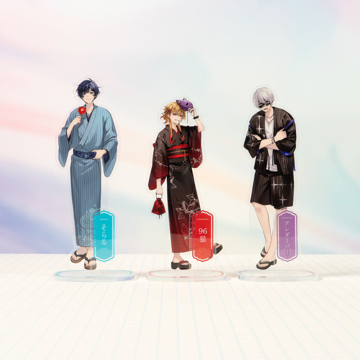 【POP UP Shop2025】アクリルスタンド(浴衣ver)(そらる/96猫/アンダーバー)