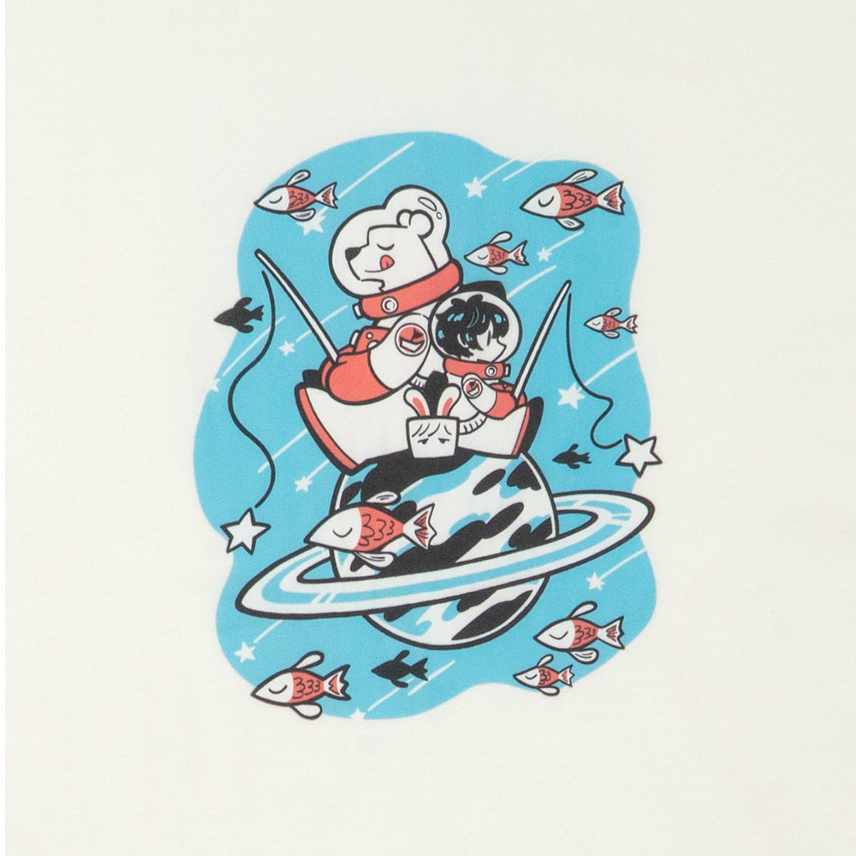 【cielkocka】しろくまとそらるTシャツ