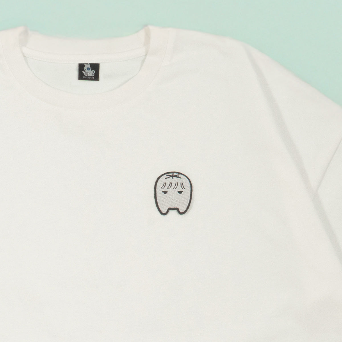 【cielkocka】刺繍Tシャツ(歯ーちゃんver)