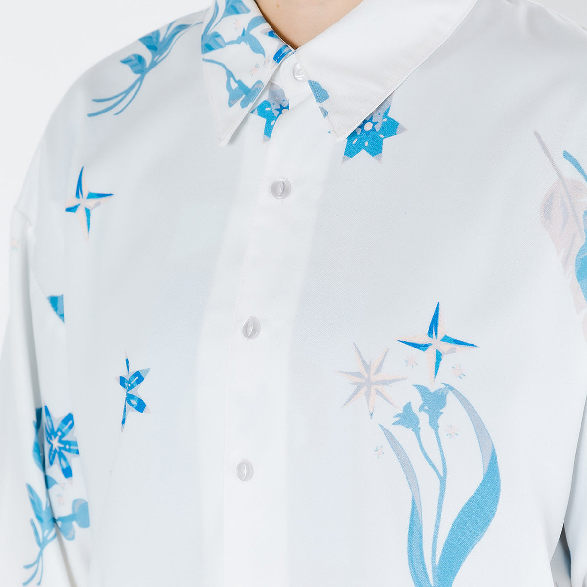 【cielkocka】花シャツ