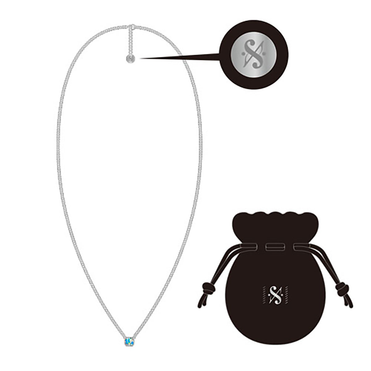 【そらる】青空とメルヒェン讃歌ネックレス