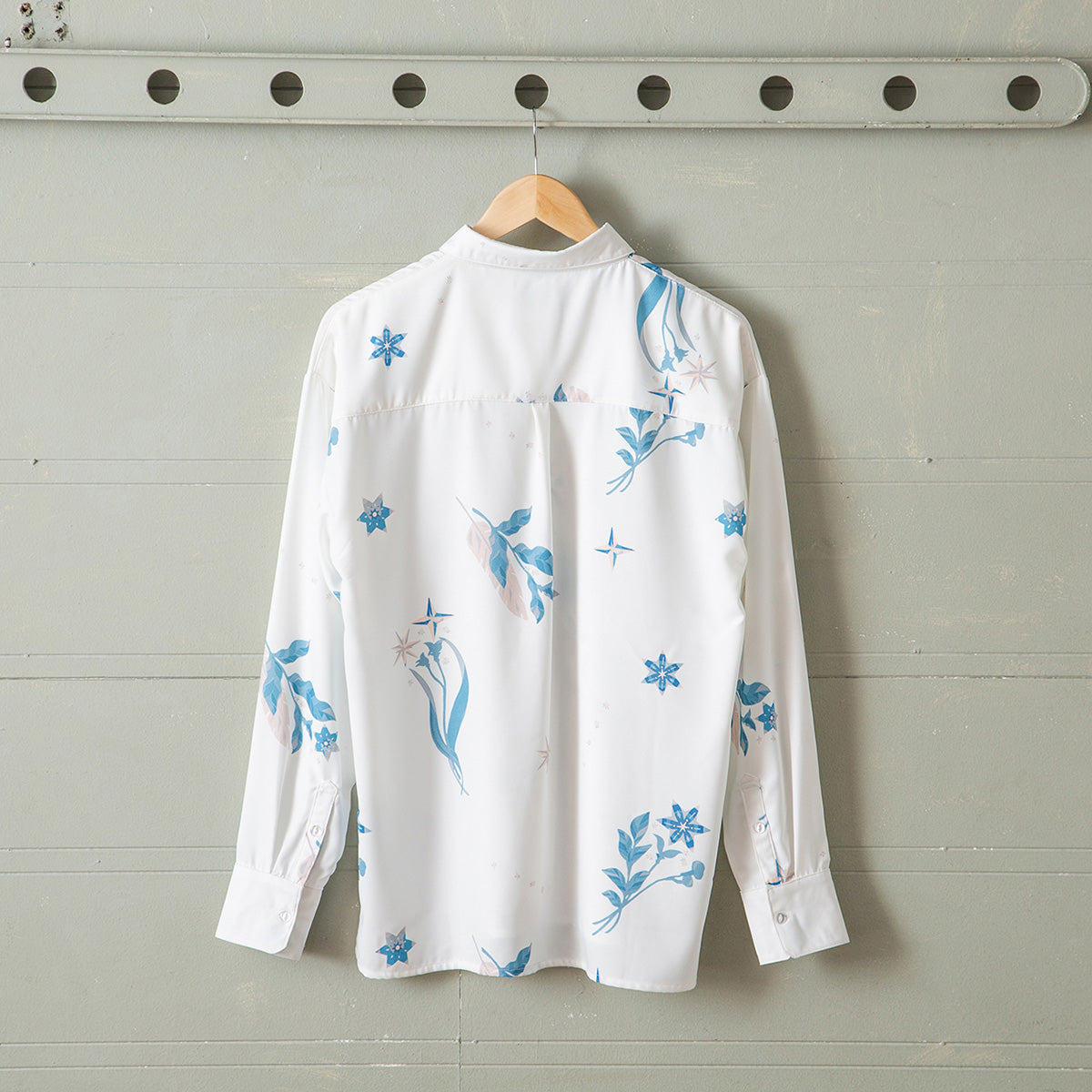 【cielkocka】花シャツ