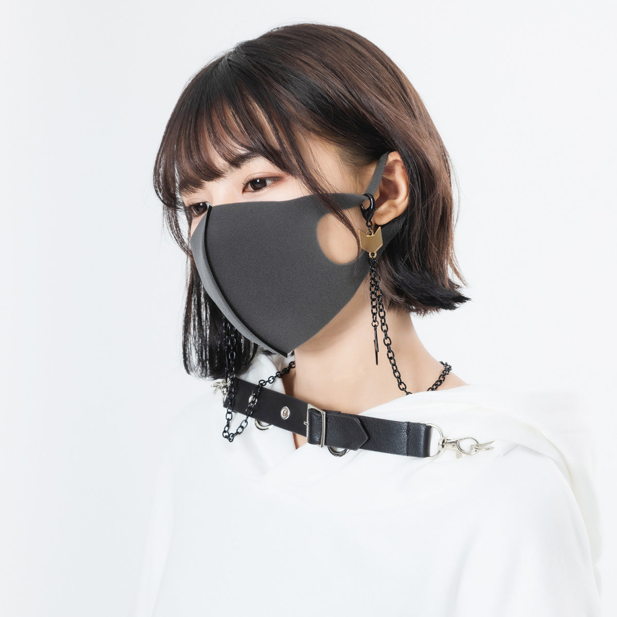 【mew】ブラックマスクチェーン