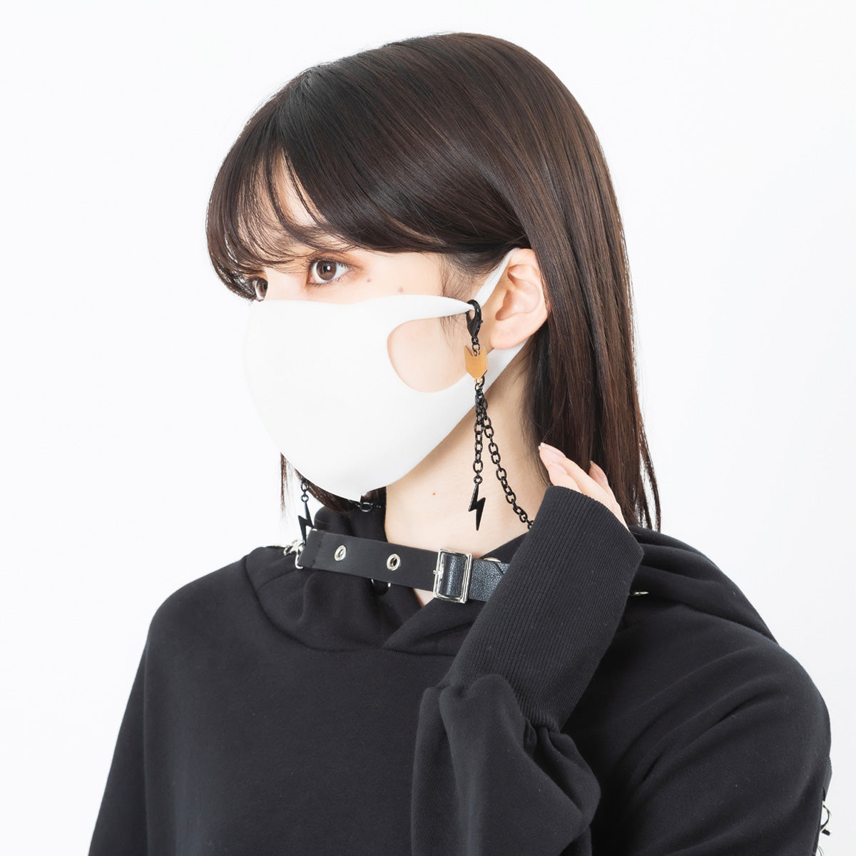 【mew】ブラックマスクチェーン