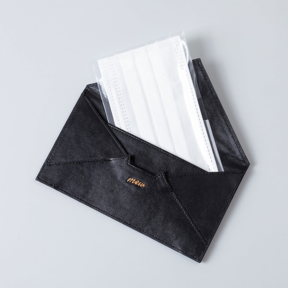 【mew】マスクケース(BLK)