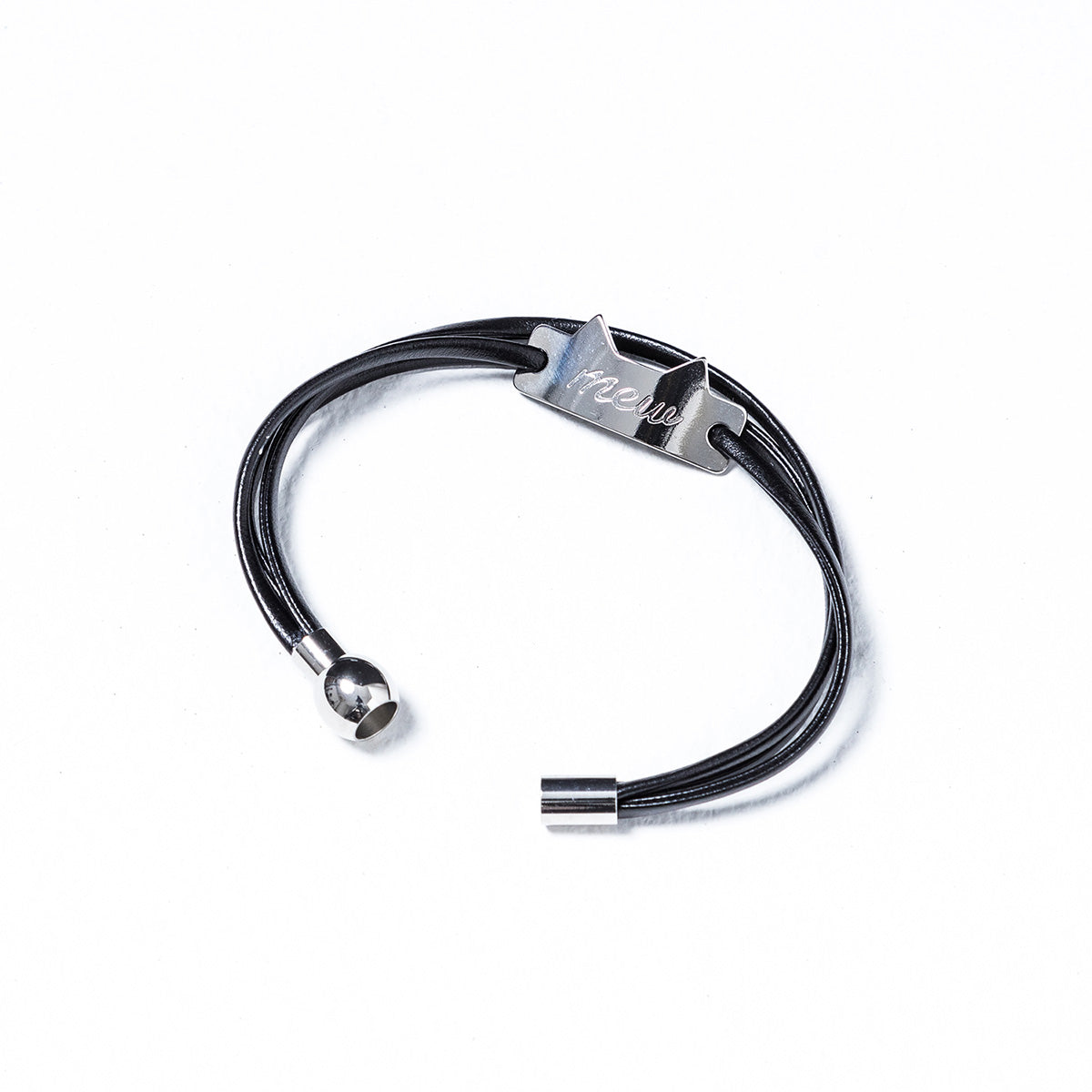 【mew】レザーコードブレスレット(SLV)