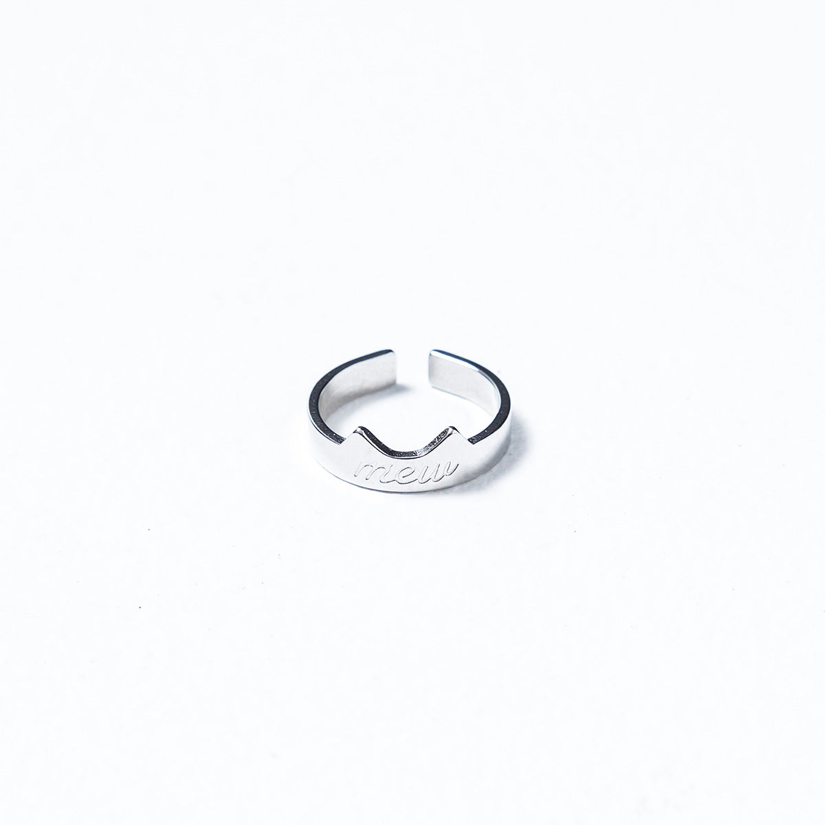 【mew】猫耳リング(SLV)