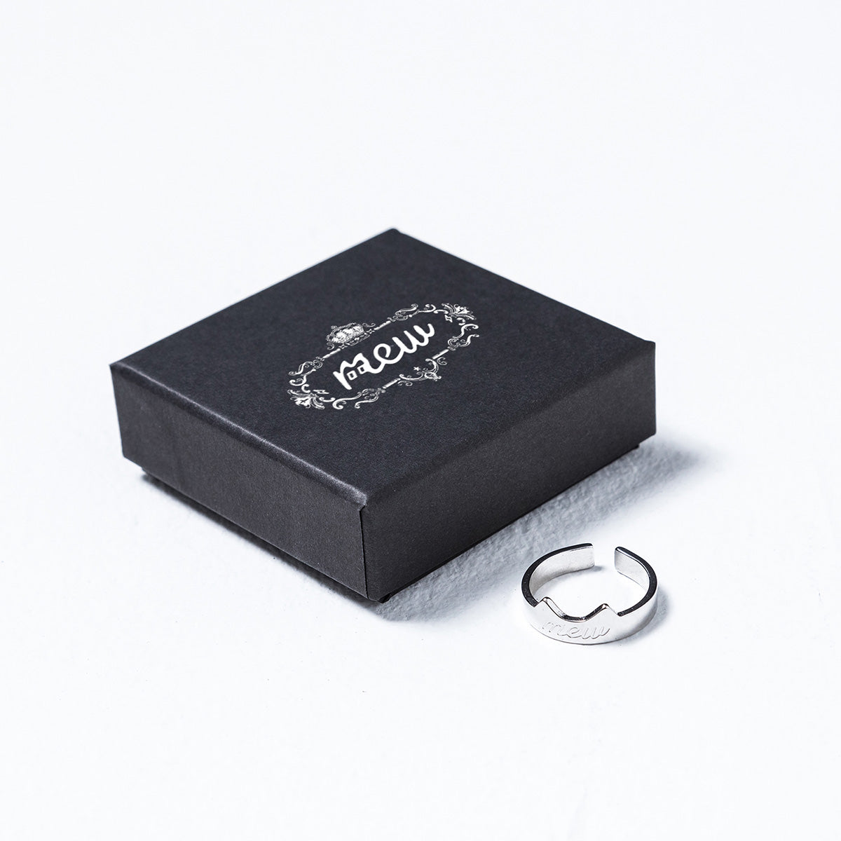 【mew】猫耳リング(SLV)