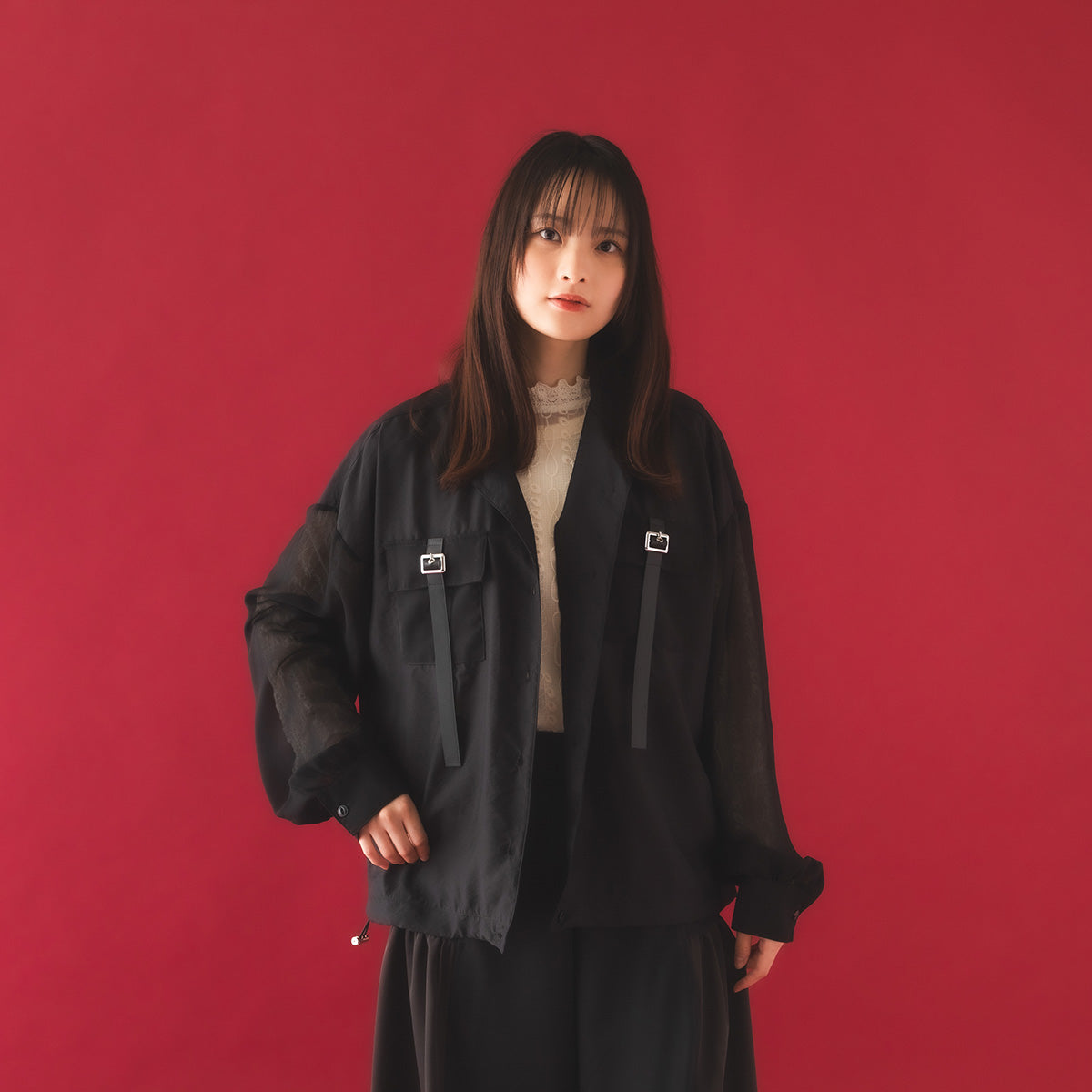 【mew】シアーブルゾン