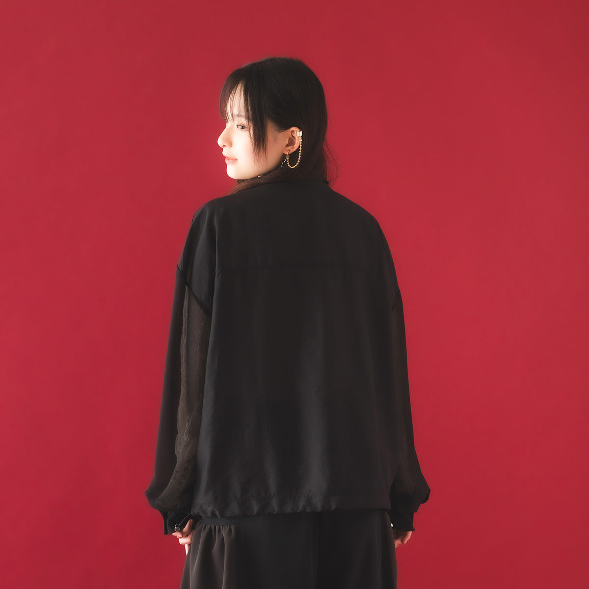 mew】シアーブルゾン