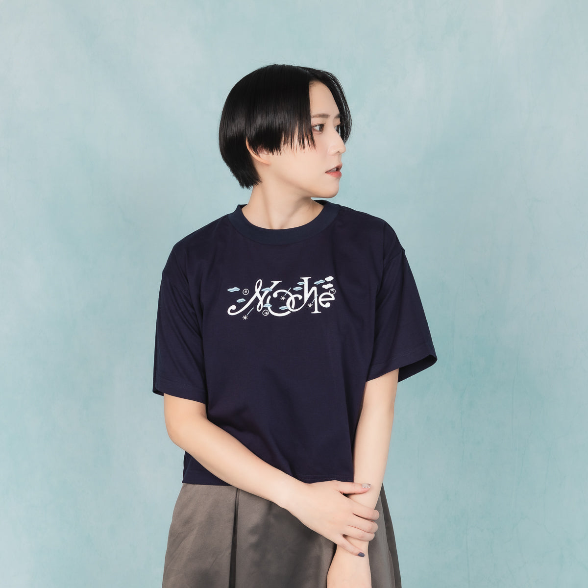 【cielkocka】Noche Tシャツ（ショート丈）