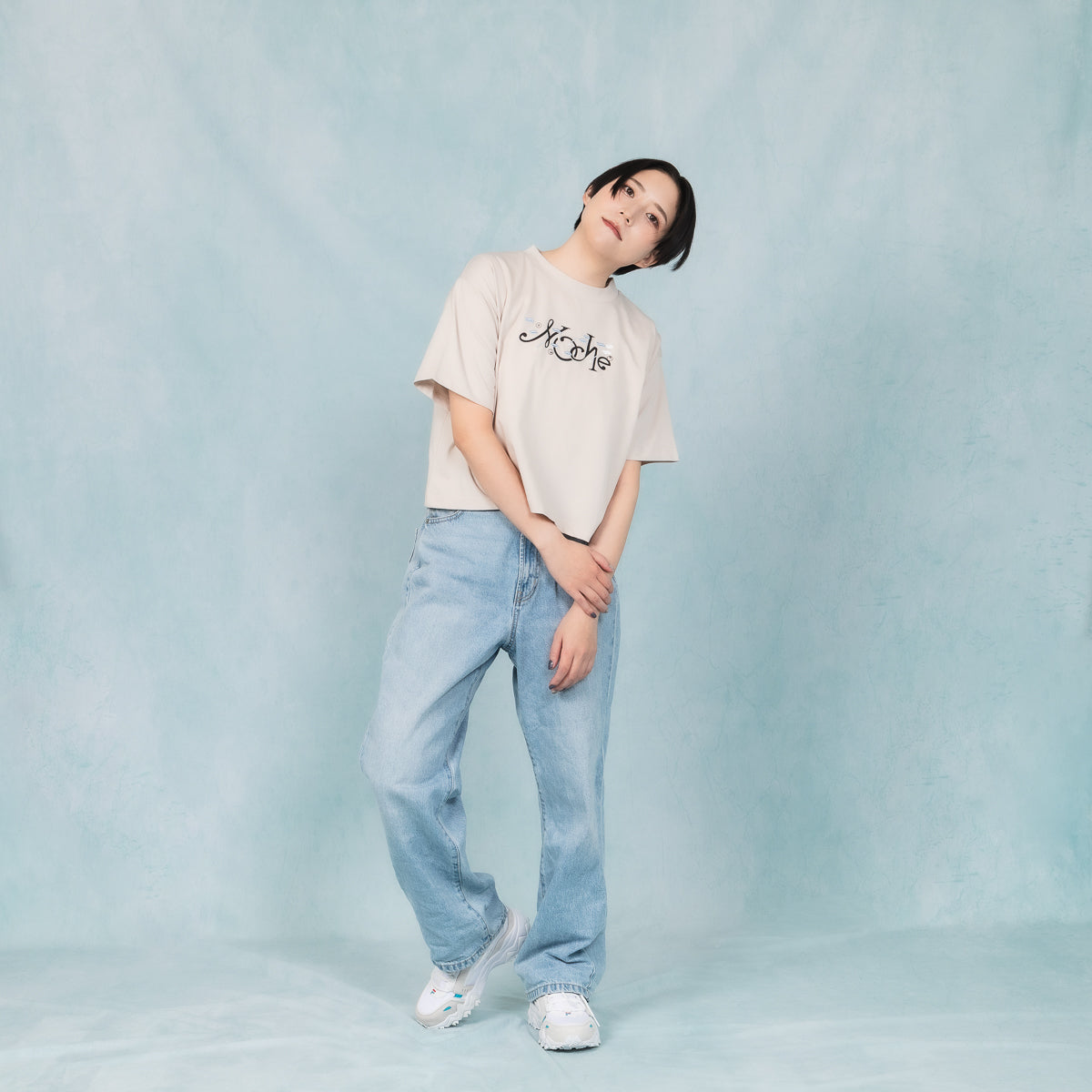 【cielkocka】Noche Tシャツ（ショート丈）