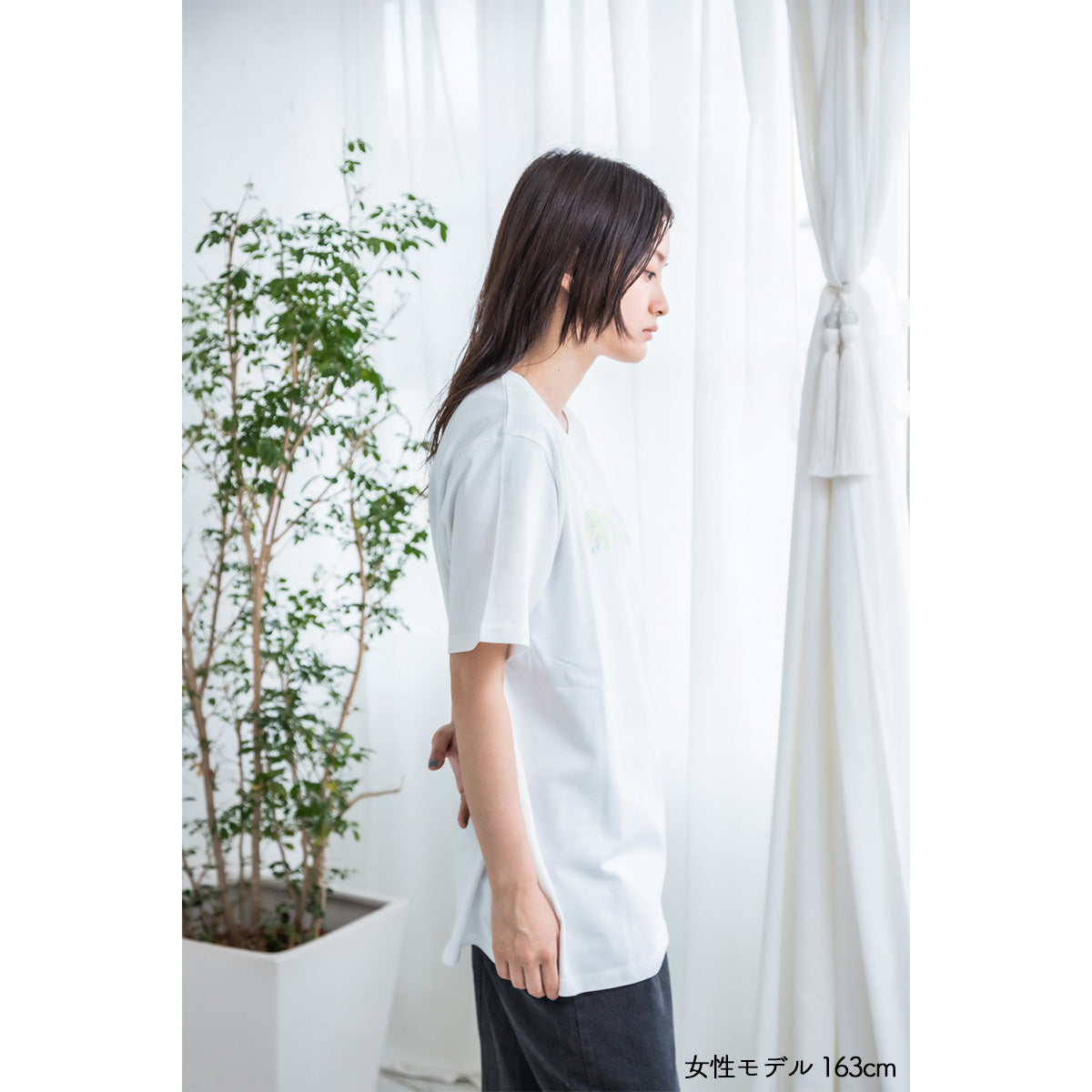 【cielkocka】ホワイトTシャツ