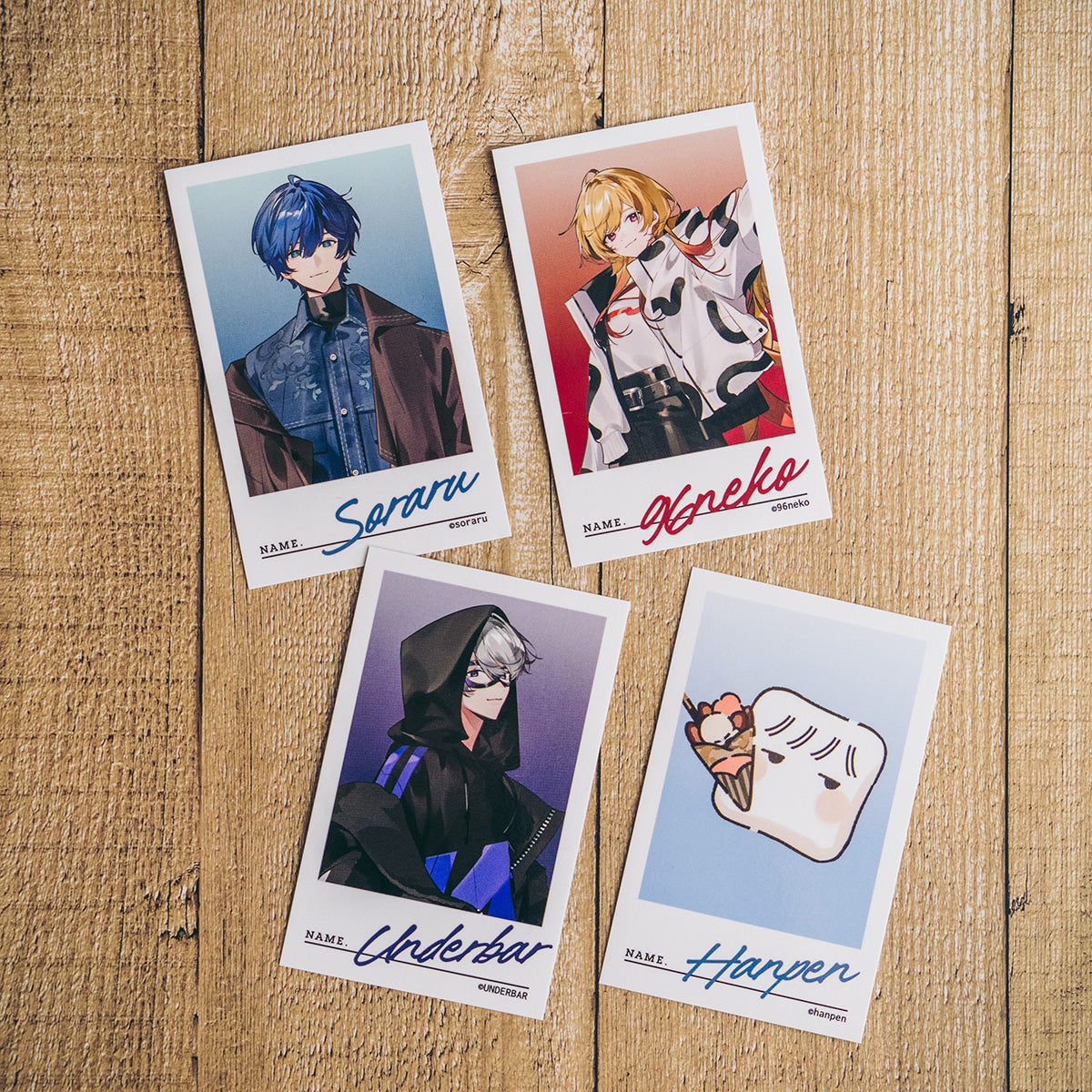 【POP UP Shop】ランダムチェキ風カード