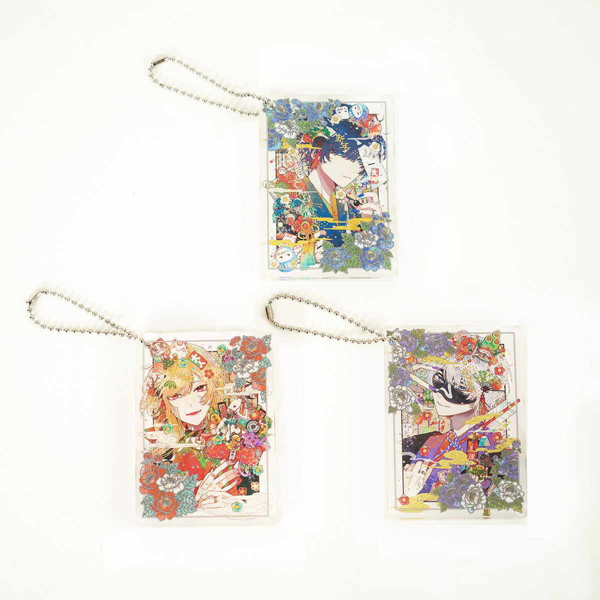 cielkocka】2026正月アクリルブロックキーホルダー（全3種）