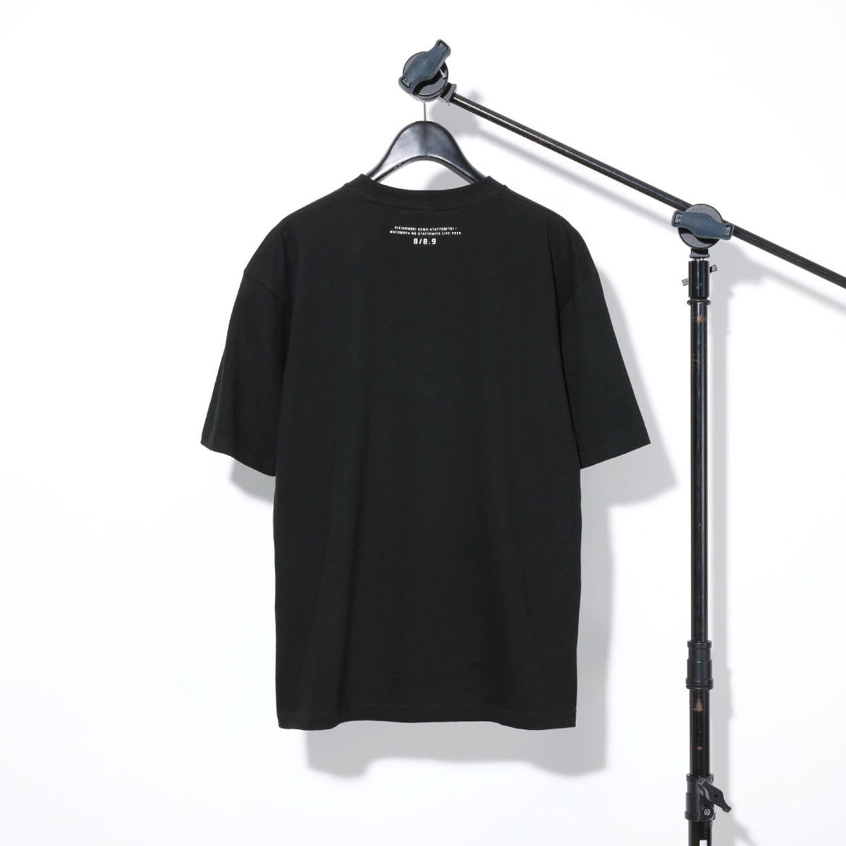 【まふまふ】まふまふひき歌Tシャツ-BLACK-