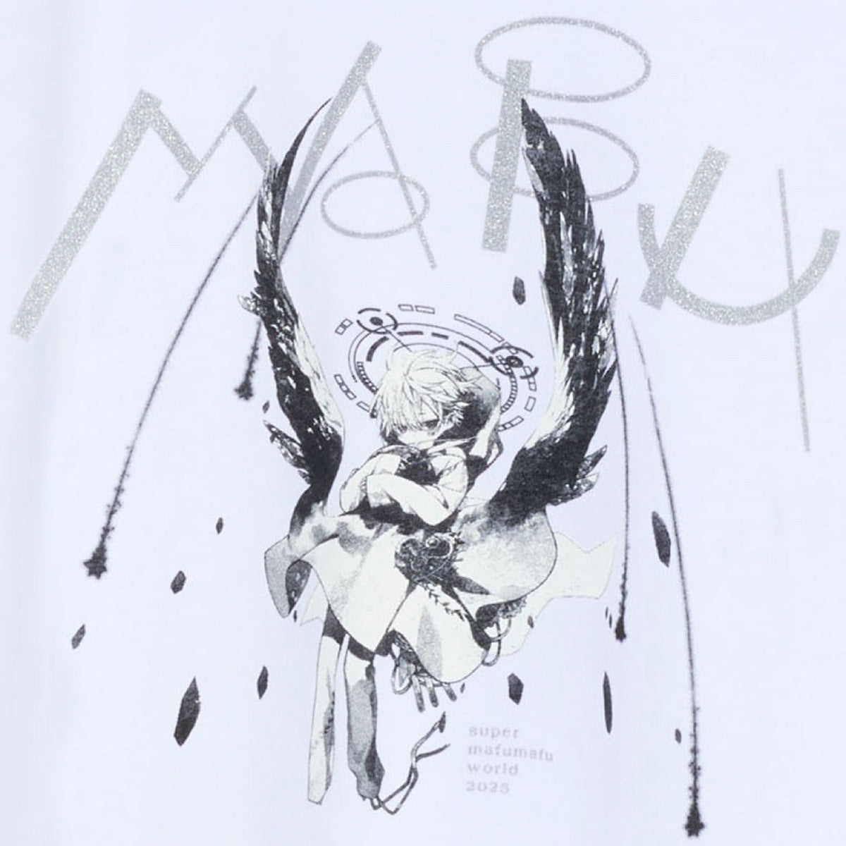 【まふまふ】まふまふ輪廻Tシャツ-WHITE-