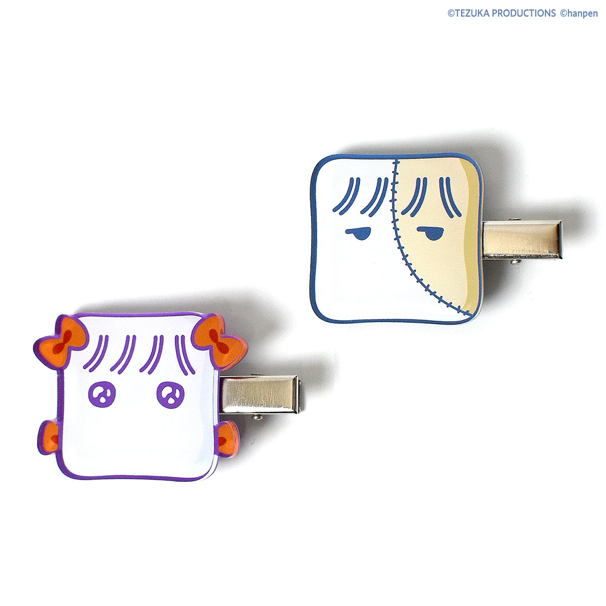 【ブラック・ジャック×はんぺんくん】アクリルヘアクリップ（全2種）