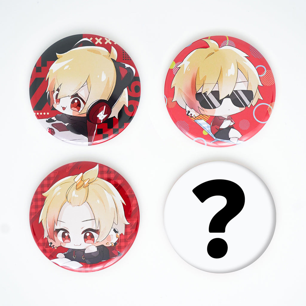 96猫】ランダム缶バッジ（全4種） 