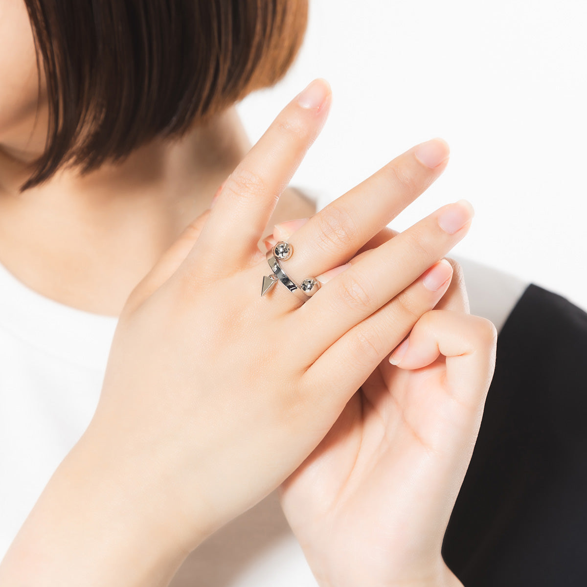 【mew】リングセット（GLD／SLV）