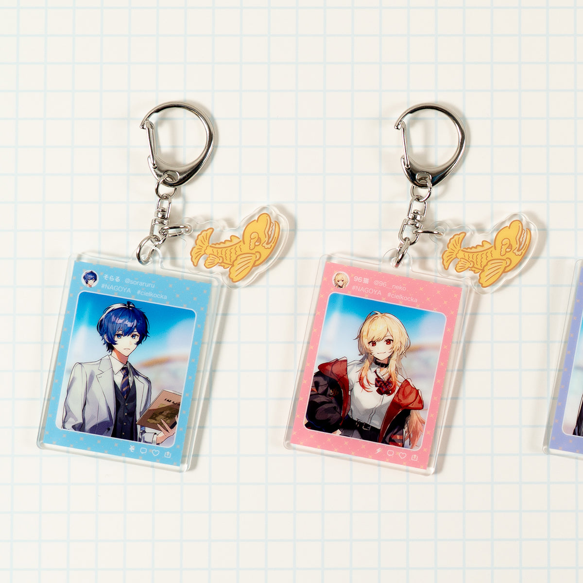 POP UP Shop2025】栄会場アクリルキーホルダー（そらる／96猫